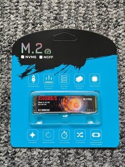SSD M.2 Blesková rychlost PCIe 4.0 NVME - 2TB - nová