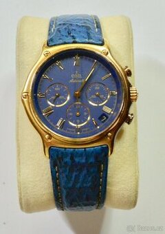 Ebel 1911 El Primero Automatic Date 750 Gold Chronograph