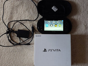 Sony Playstation Vita + 16GB ps vita card + pouzdro