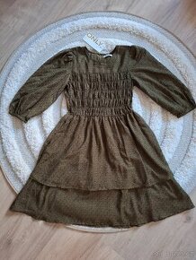 Khaki šaty ONLY - 1