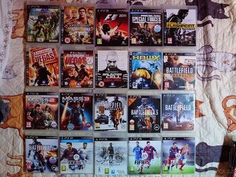 Hry na PS3 - PlayStation 3 posílám i zásilkovnou...