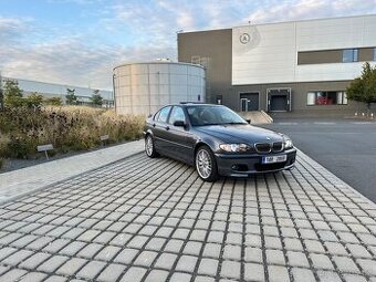 BMW E46 316i – M paket, šíbr, automatická klima, bez koroze