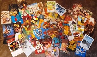 Barevné československé pohlednice-70. léta, 50ks.