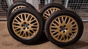 Zlatá ALU kola R16 Škoda Octavia 1 Style 5x100 + Pneu
