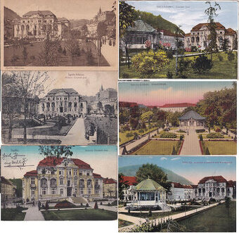 staré pohledy Teplice - kamenné lázně