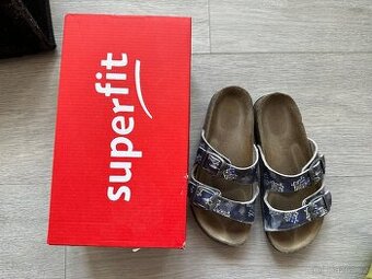 Dívčí domácí korkové pantofle Superfit, vel. 32