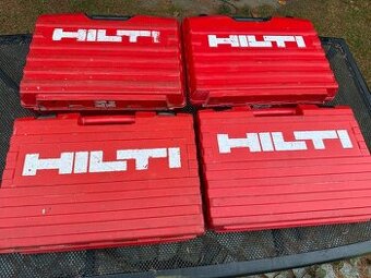 4 kufry HILTI na elektrické nářadí
