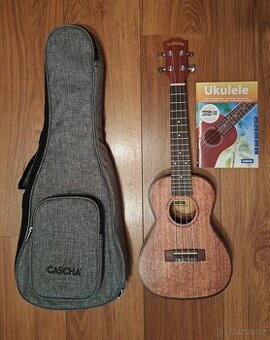 Ukulele Cascha HH 2033 Premium Natural Koncertní