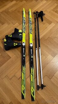 Dětský set běžky Fischer RCS sprint, boty, hole