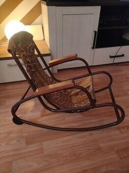 Retro houpací křeslo pro děti