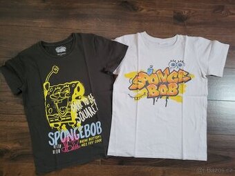 Trička SpongeBob vel. 158/164