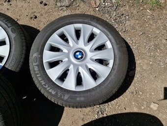 sada R16" plechové disky 5x120 7jx16 et31 pneu