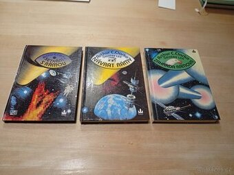 Konvolut 3 knih - Arthur C. Clarke