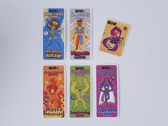 SBĚRATELSKÁ KARTA BEAR • SUPER SCIENCE SQUAD