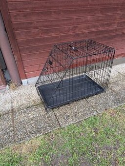 skládací drátěná klec pro psa do auta 48,78 v55 cm