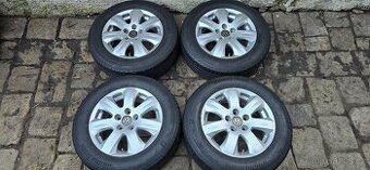 15" disky 5x112 + letní 195/65/15 - pošlu