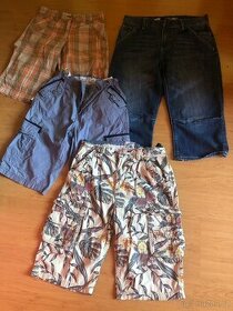 chlapecké kraťasy vel. 152-170