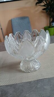 Vintage skleněná mísa-Heřmanova Huť