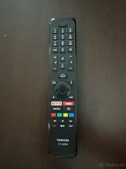 Originální dálkový ovladač Toshiba.