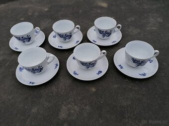 Predám porcelánová sada Modrá ruža
