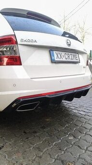 Škoda Octavia Mk3 Difuzor