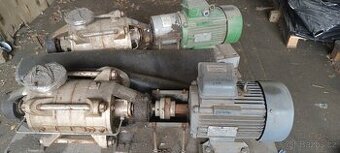 motor s čerpadlem