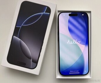 iPhone 16 PRO 128GB Black záruka