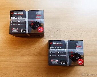 Nový Parkside 4Ah 20V Performance smart akumulátor