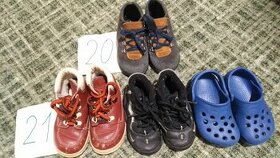 Dětské boty 20,21,22,24,25,26 tenisky, sandály, holínky