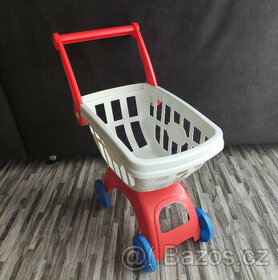 Dětský nákupní vozíček plastový