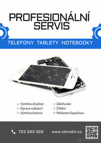 Servis mobilních telefonů a tabletů