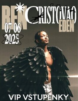 Ben Cristovao 7.6 - 2xVIP sezení Legenda klub 2200 Kč/ks
