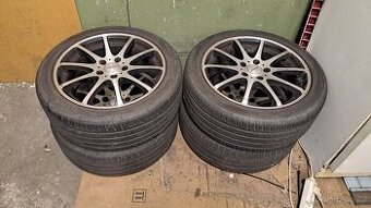Alu kola vw škoda Seat 5x 112 na pneu 225/45/17