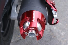 Honda PCX koncovka výfuku červená
