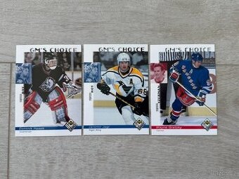Hokejové karty Jágr, Hašek, Gretzky