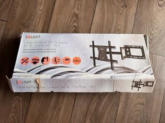 Nástěnný držák na televizi Solight