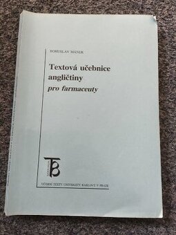 Textová učebnice Angličtiny pro farmaceuty
