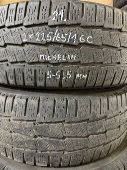 2x zimní pneu r16 225/65/16C