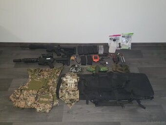 Prodám airsoftové zbraně/vybavení