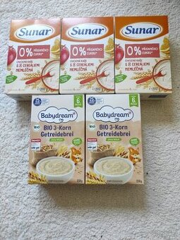 Kaše - nemléčné - Sunar, Babydream - 1