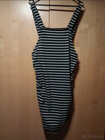 Shein proužkované těhotenské šaty M - 1