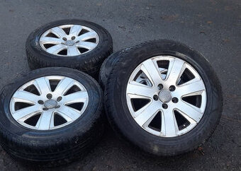 Zimni kola audi a6 4f 225/55 r16 zimni gumy 5x112