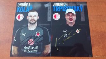6x SK Slavia Praha Trpišovský, Kolář, Král, Ševčík