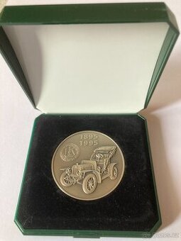 Plaketa 100 let Auto Škoda