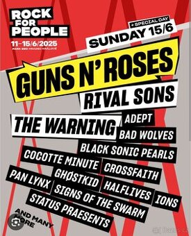 Rock for people - Neděle (Guns n'roses)
