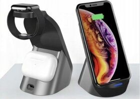 Bezdrátová nabíjecí stanice Tech-Protect H18 černá