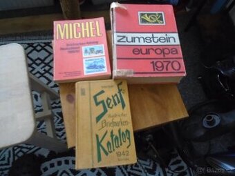 3x Katalog známek ZUMSTEIN, MICHEL, SENF