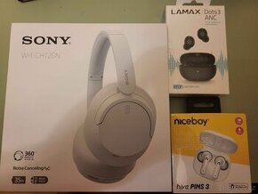 Sony Noise Cancelling WH-CH720N Niceboy HIVE Pins 3
