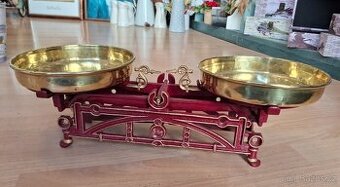 Miskové starožitné 5kg váhy - 1
