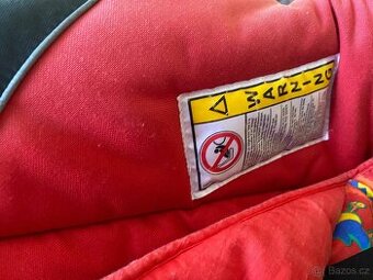 Červenal autosedačka vložka pro novorozence do 10kg